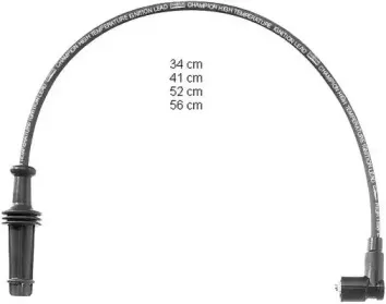 CLS124 CHAMPION Комплект проводов зажигания