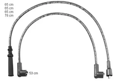 CLS179 CHAMPION Комплект проводов зажигания