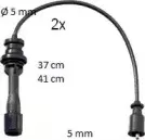 CLS257 CHAMPION Комплект проводов зажигания