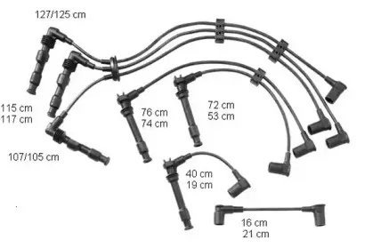 CLS251 CHAMPION Комплект проводов зажигания
