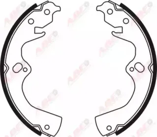 C00309ABE ABE Комплект тормозных колодок