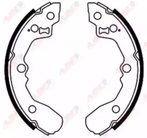 C00319ABE ABE Комплект тормозных колодок