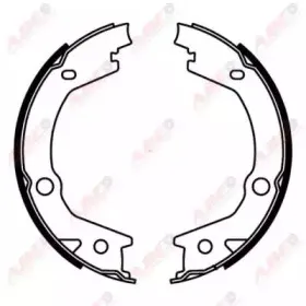 C00527ABE ABE Комплект тормозных колодок, стояночная тормозная система