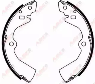 C01034ABE ABE Комплект тормозных колодок