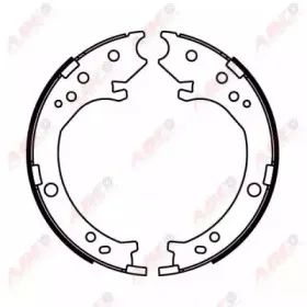 C04020ABE ABE Комплект тормозных колодок, стояночная тормозная система