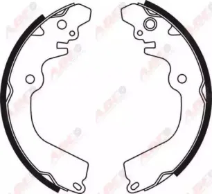 C05050ABE ABE Комплект тормозных колодок