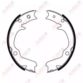 C07012ABE ABE Комплект тормозных колодок, стояночная тормозная система