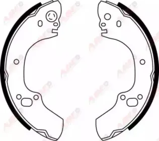 C0X019ABE ABE Комплект тормозных колодок
