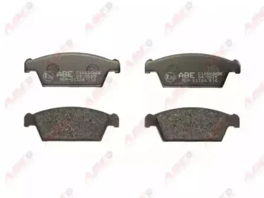 C10006ABE ABE Комплект тормозных колодок, дисковый тормоз