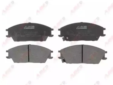 C10522ABE ABE Комплект тормозных колодок, дисковый тормоз