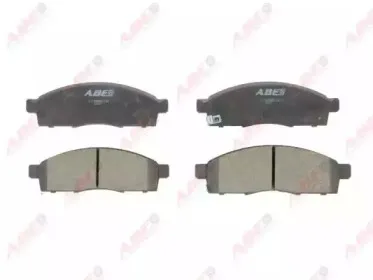 C11098ABE ABE Комплект тормозных колодок, дисковый тормоз