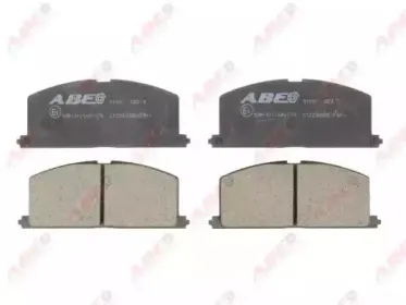 C12035ABE ABE Комплект тормозных колодок, дисковый тормоз