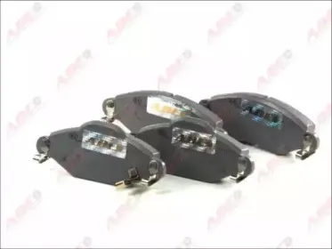 C12103ABE ABE Комплект тормозных колодок, дисковый тормоз