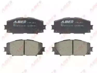 C12113ABE ABE Комплект тормозных колодок, дисковый тормоз