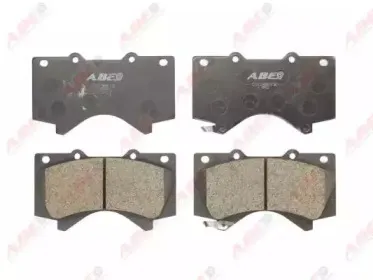C12129ABE ABE Комплект тормозных колодок, дисковый тормоз