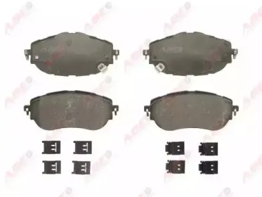 C12139ABE ABE Комплект тормозных колодок, дисковый тормоз