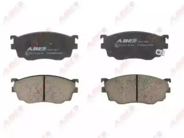 C13046ABE ABE Комплект тормозных колодок, дисковый тормоз