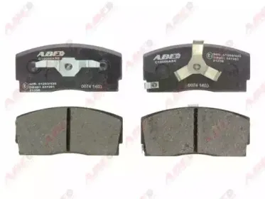 C16006ABE ABE Комплект тормозных колодок, дисковый тормоз