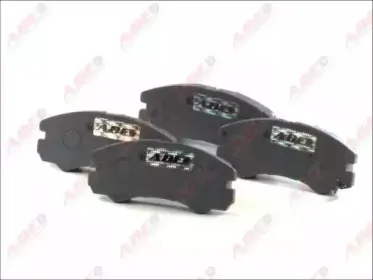 C19009ABE ABE Комплект тормозных колодок, дисковый тормоз