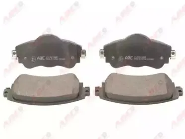 C1C061ABE ABE Комплект тормозных колодок, дисковый тормоз