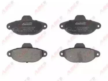 C1F026ABE ABE Комплект тормозных колодок, дисковый тормоз