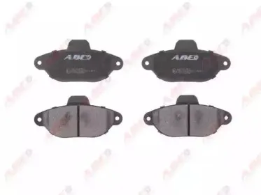 C1F062ABE ABE Комплект тормозных колодок, дисковый тормоз