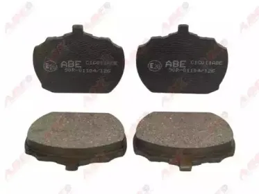 C1G011ABE ABE Комплект тормозных колодок, дисковый тормоз