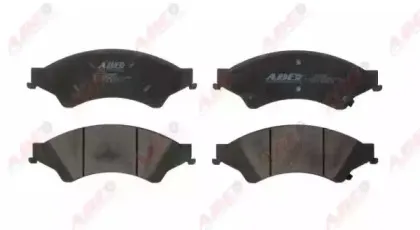 C1G068ABE ABE Комплект тормозных колодок, дисковый тормоз