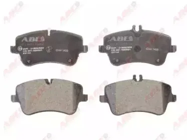 C1M025ABE ABE Комплект тормозных колодок, дисковый тормоз