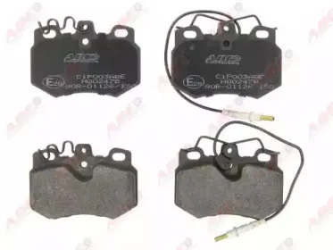 C1P003ABE ABE Комплект тормозных колодок, дисковый тормоз