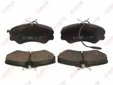 C1P014ABE ABE Комплект тормозных колодок, дисковый тормоз