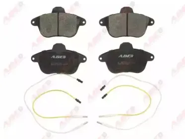 C1P017ABE ABE Комплект тормозных колодок, дисковый тормоз