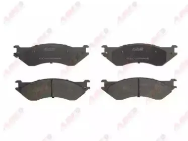 C1Y028ABE ABE Комплект тормозных колодок, дисковый тормоз