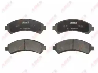 C1Y031ABE ABE Комплект тормозных колодок, дисковый тормоз