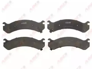 C1Y032ABE ABE Комплект тормозных колодок, дисковый тормоз