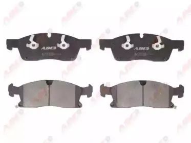C1Y042ABE ABE Комплект тормозных колодок, дисковый тормоз