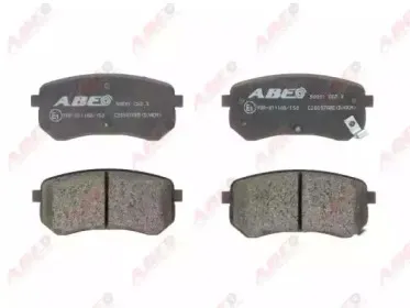 C20307ABE ABE Комплект тормозных колодок, дисковый тормоз