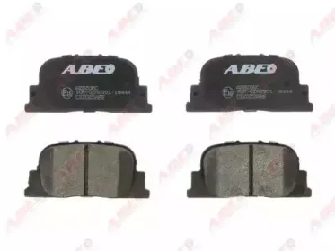 C22022ABE ABE Комплект тормозных колодок, дисковый тормоз