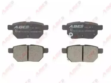 C22035ABE ABE Комплект тормозных колодок, дисковый тормоз
