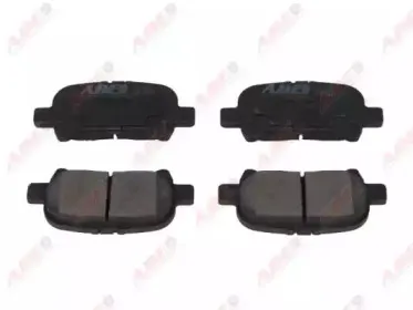 C22043ABE ABE Комплект тормозных колодок, дисковый тормоз