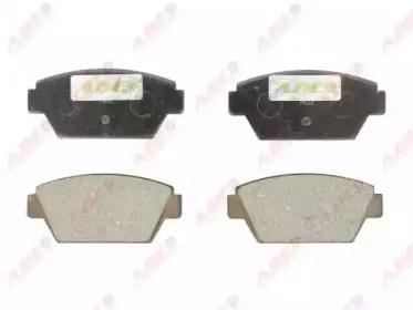 C25000ABE ABE Комплект тормозных колодок, дисковый тормоз