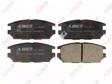 C25007ABE ABE Комплект тормозных колодок, дисковый тормоз