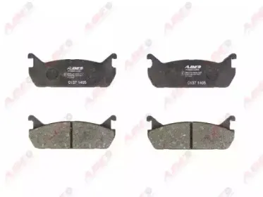 C26001ABE ABE Комплект тормозных колодок, дисковый тормоз