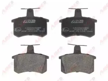 C2A000ABE ABE Комплект тормозных колодок, дисковый тормоз