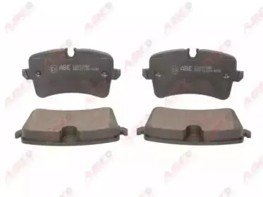 C2A007ABE ABE Комплект тормозных колодок, дисковый тормоз