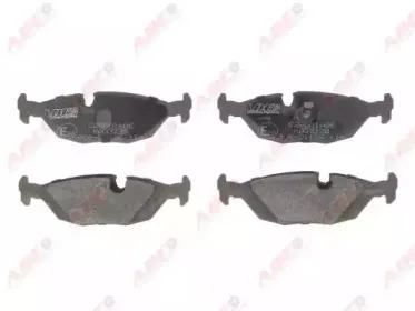 C2B001ABE ABE Комплект тормозных колодок, дисковый тормоз