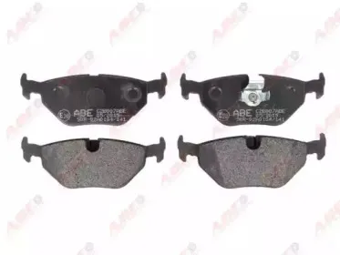 C2B007ABE ABE Комплект тормозных колодок, дисковый тормоз