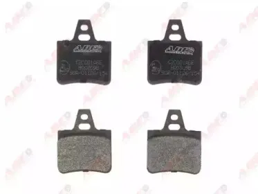 C2C001ABE ABE Комплект тормозных колодок, дисковый тормоз