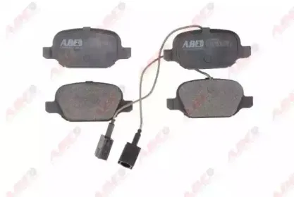 C2D013ABE ABE Комплект тормозных колодок, дисковый тормоз