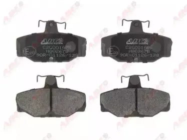 C2G001ABE ABE Комплект тормозных колодок, дисковый тормоз